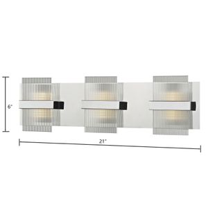 Desiree 6'' High Integrated LED Sconce - Polished Chrome 2