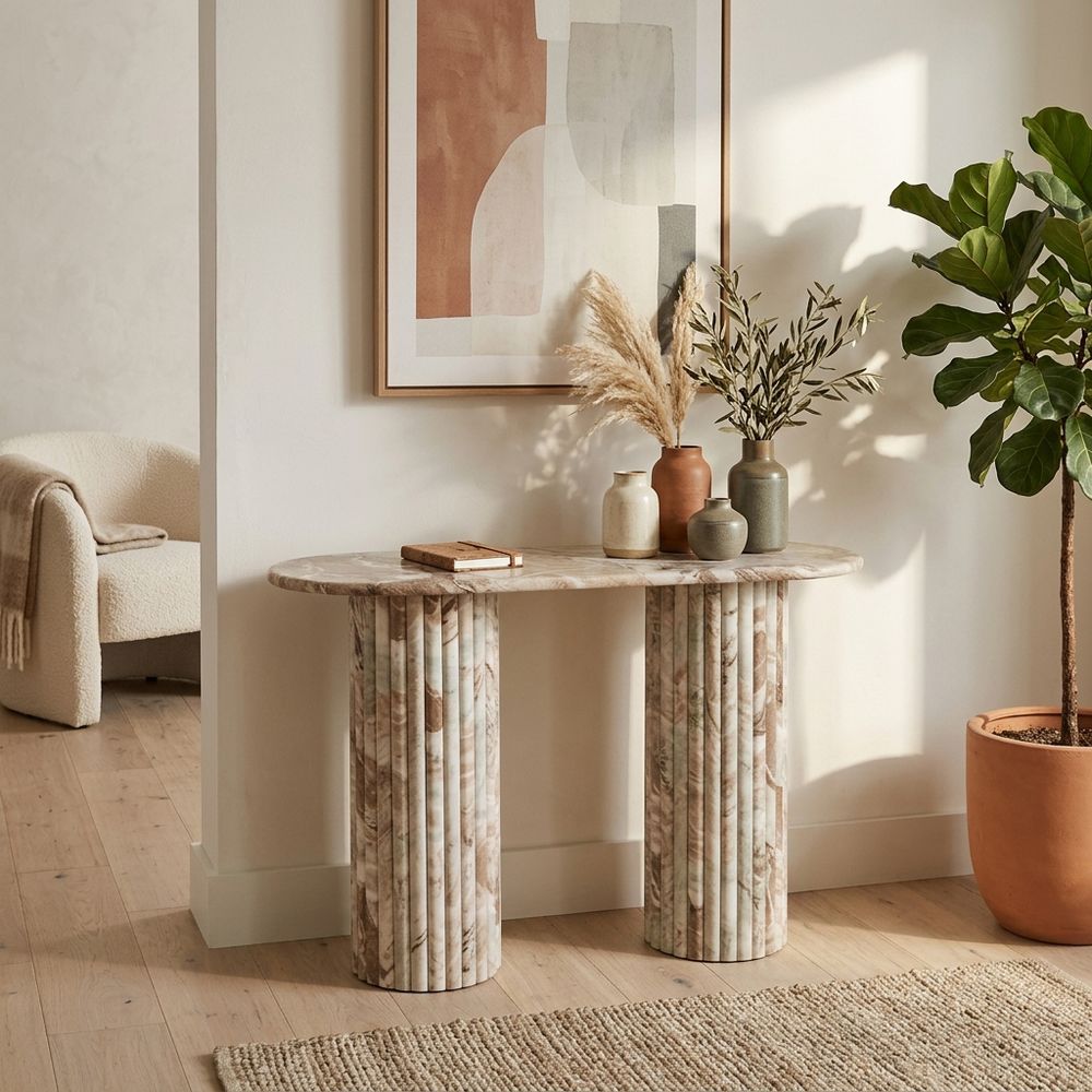 ARLOWWOOD TAN CONSOLE 30 (IN)