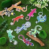 GLITTER MAGNET - GECKO 1