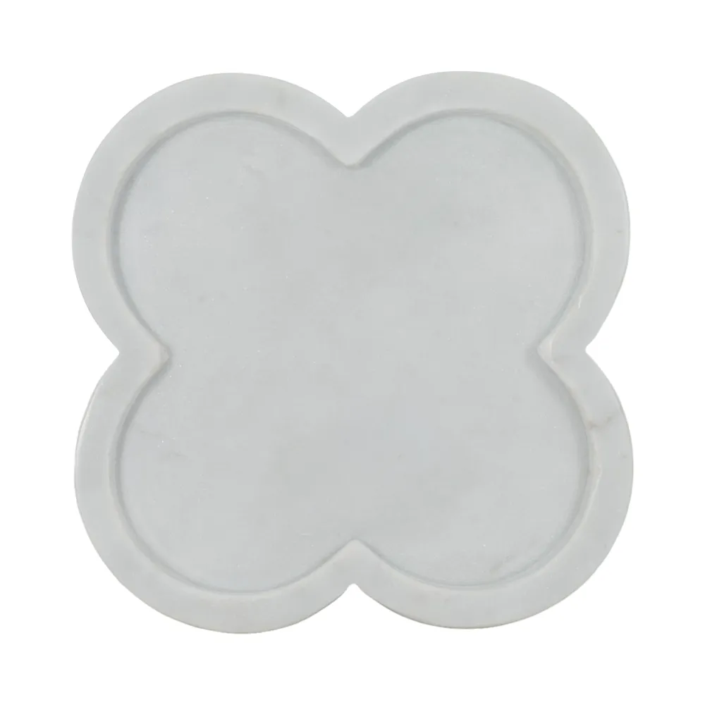 DALEYWAY WHITE TRINKET TRAY 1 (IN)