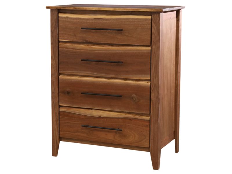 Heartland Walnut Four Drawer Chest - Premium 2
