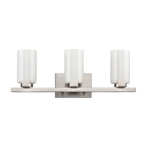 Dressler 22'' Wide 3-Light Vanity Light - Brushed Nickel 2