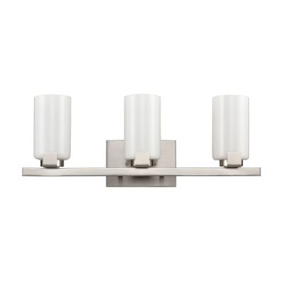 Dressler 22″ Wide 3-Light Vanity Light - Brushed Nickel