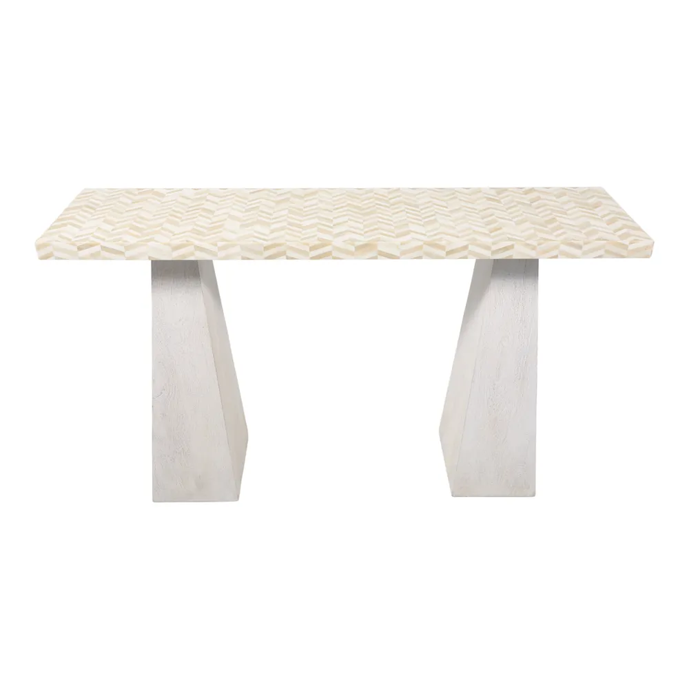 CARLINDALE WHITE CONSOLE 55 (IN)