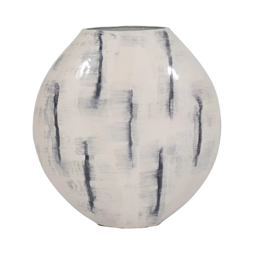 GORTONHAM WHITE VASE 20 (IN)