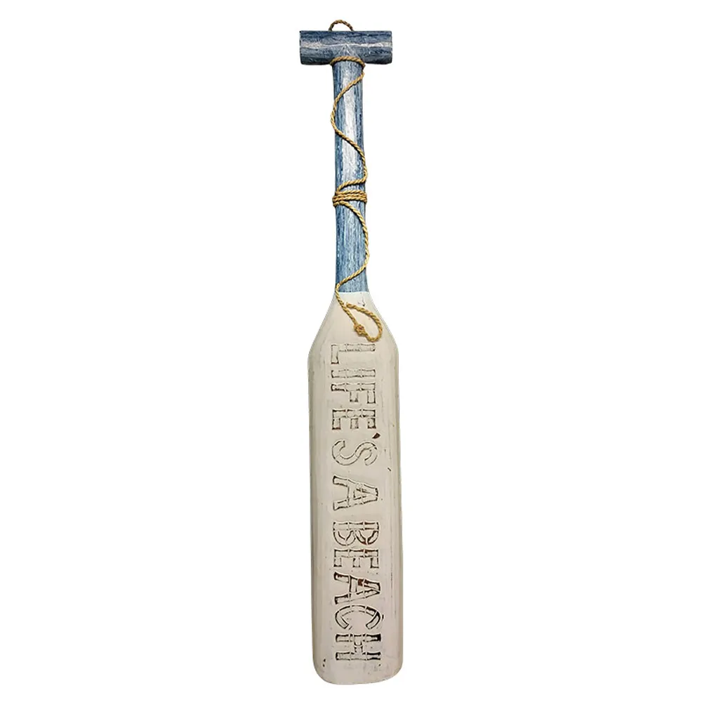 39" LIFE'S A BEACH OAR