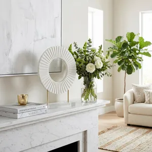 GORDENMORE WHITE DECOR 18 (IN) 2