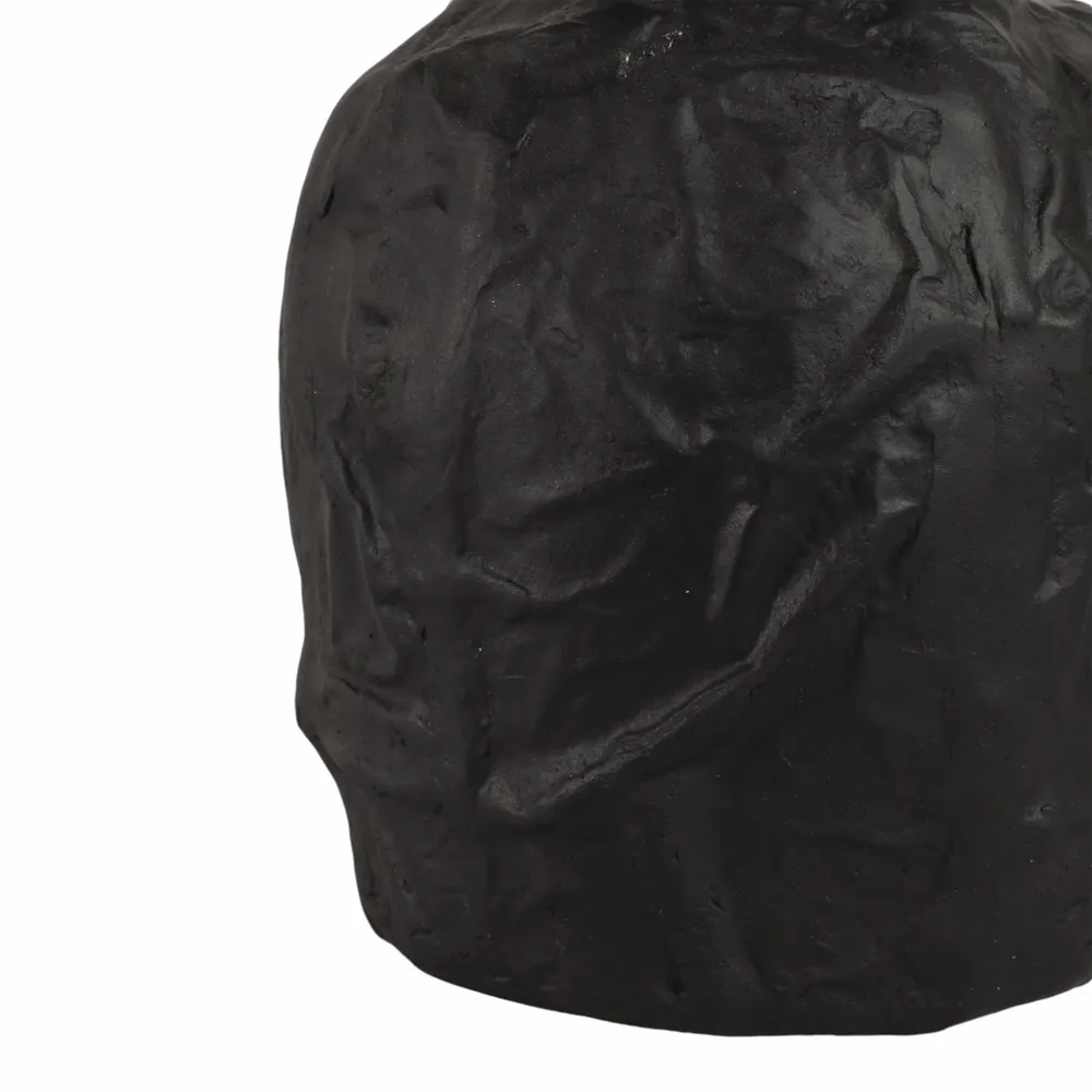 AXELLEY BLACK VASE 9 (IN)