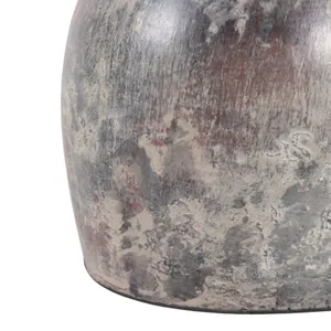 GARFIELDROSE GRAY VASE 8 (IN) 8