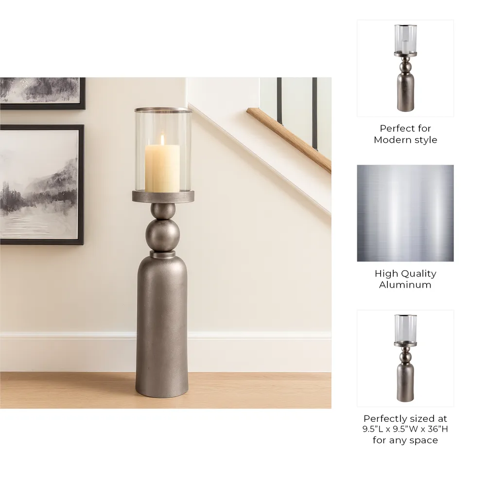 RIPLEYHOLM SILVER CANDLE HOLDER 36 (IN)