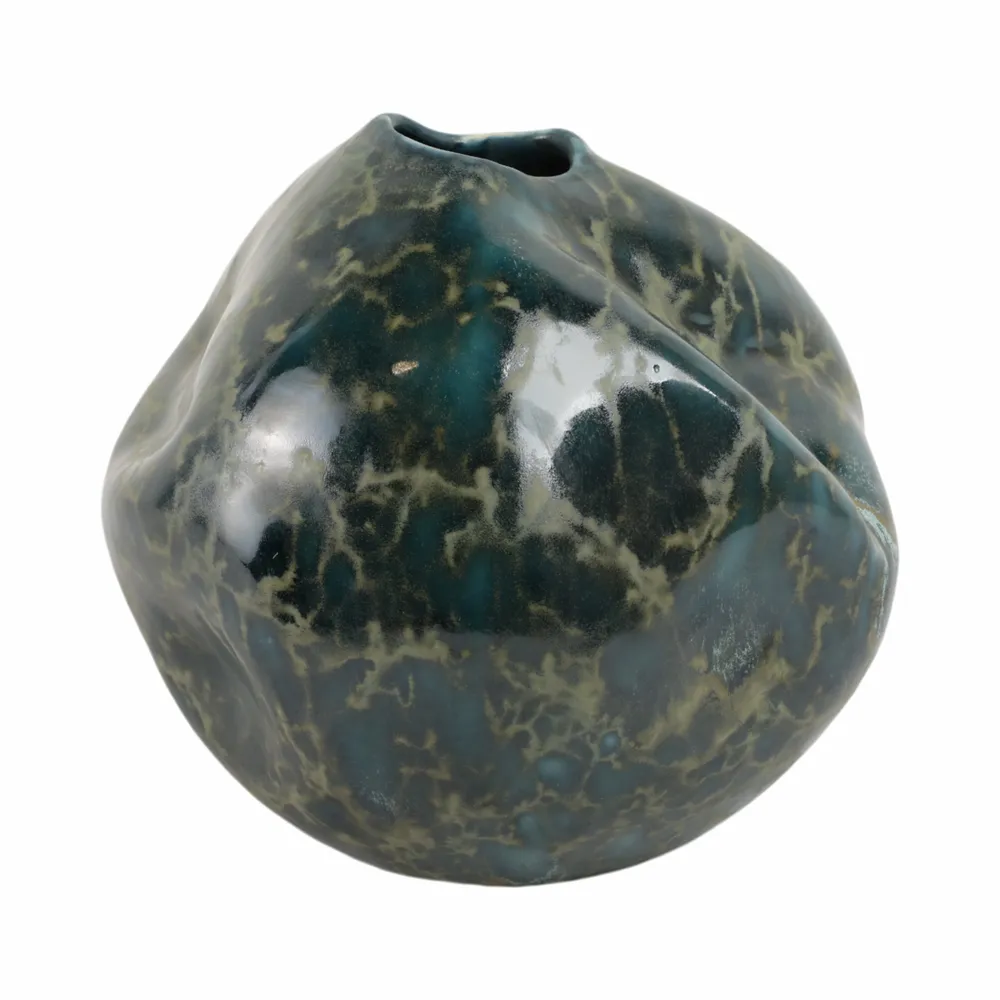 BRAMHAM BLACK VASE 7 (IN)