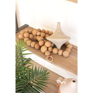 Dried Gourd Ball Garland 4