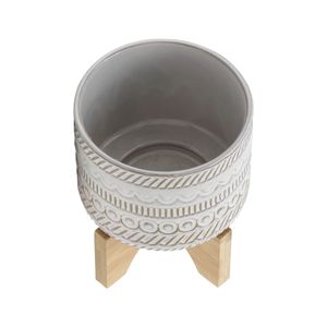 DORSETPORT IVORY PLANTER 8 (IN) 5