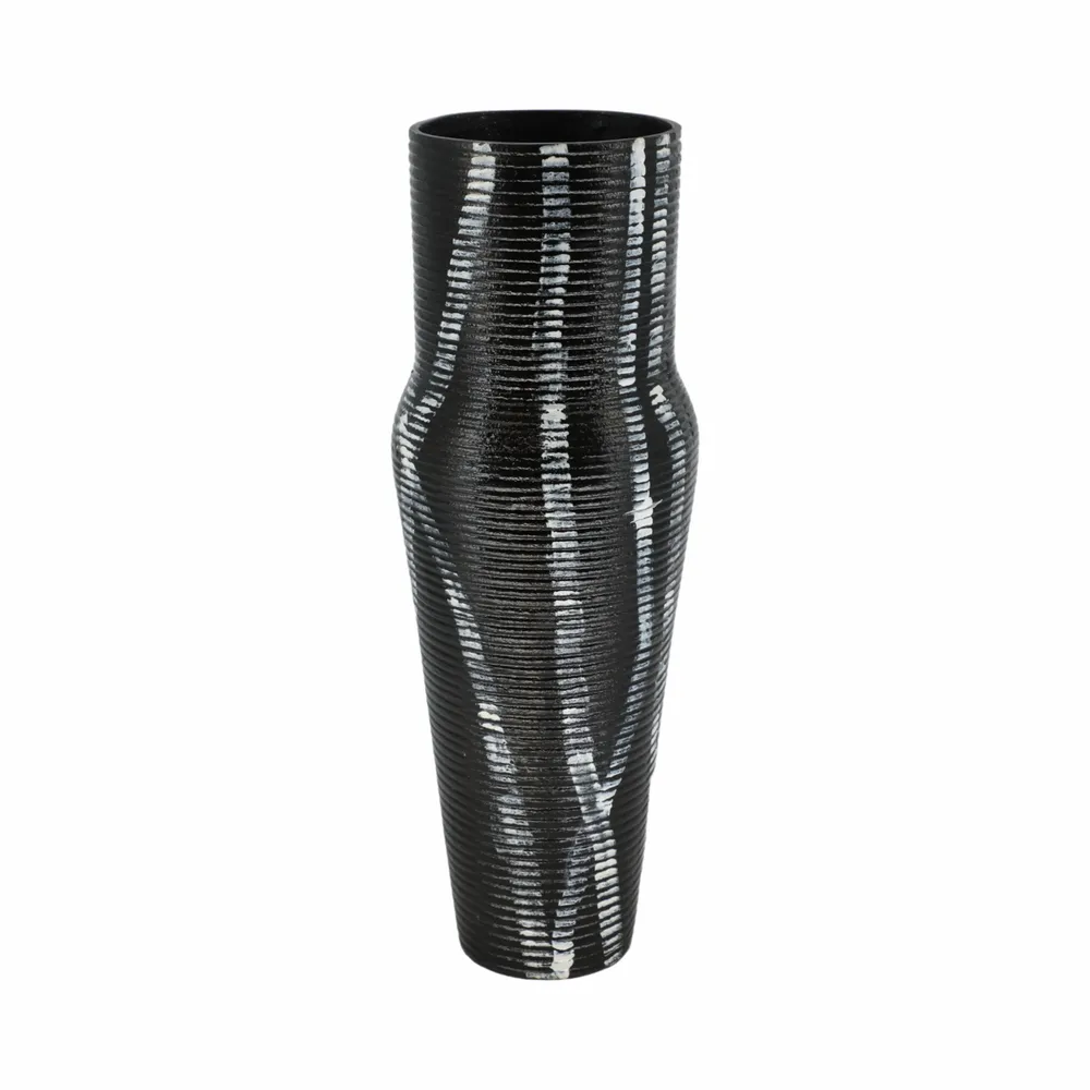 SAGEVALE GRAY VASE 17 (IN)