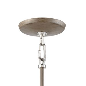 Mid-Century Schoolhouse 12'' Wide 1-Light Mini Pendant - Pecan 3