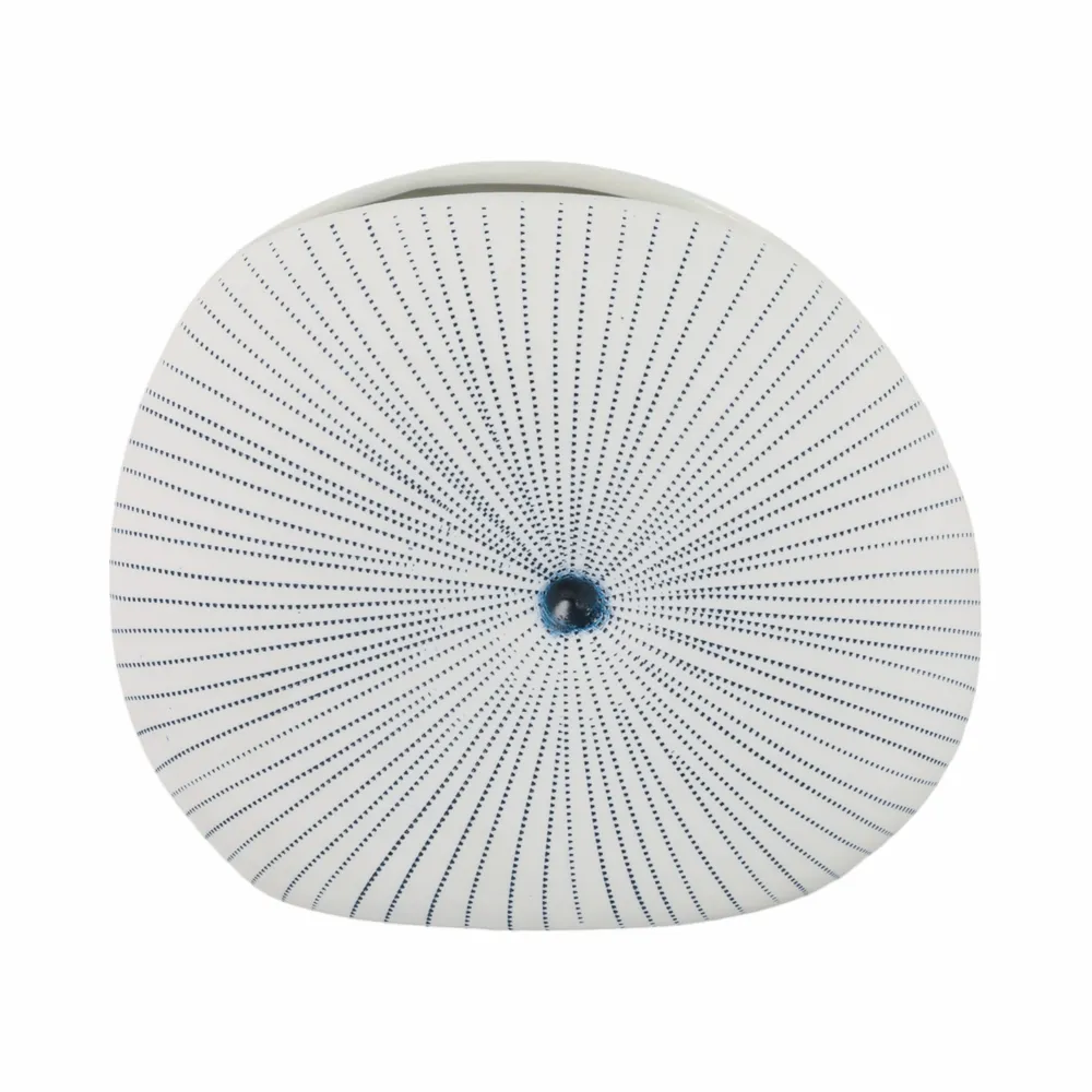 LOCHFORD WHITE VASE 9 (IN)