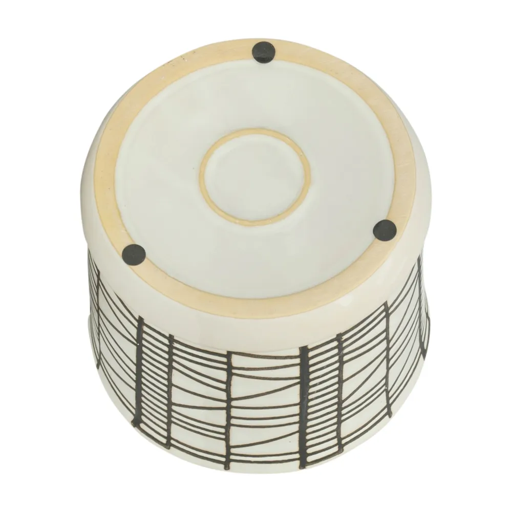 HOUSTONLAKE SET OF 2 IVORY PLANTER 7 (IN)