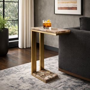ALDENPORT GOLD TABLE 24 (IN) 2