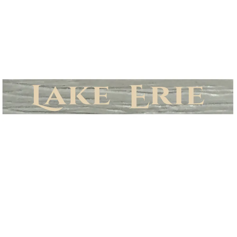 36" USA LAKE ERIE SIGN LATTE