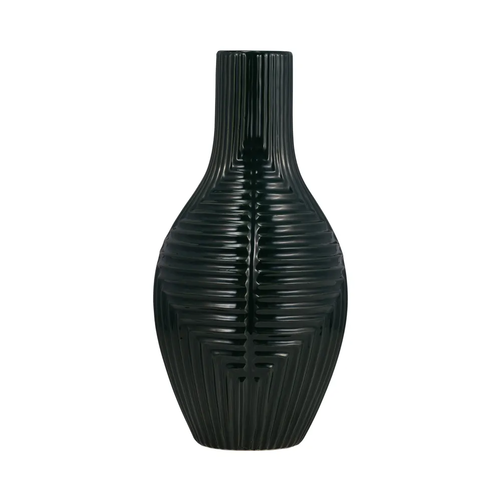 ROBINFIELD GREEN VASE 16 (IN)