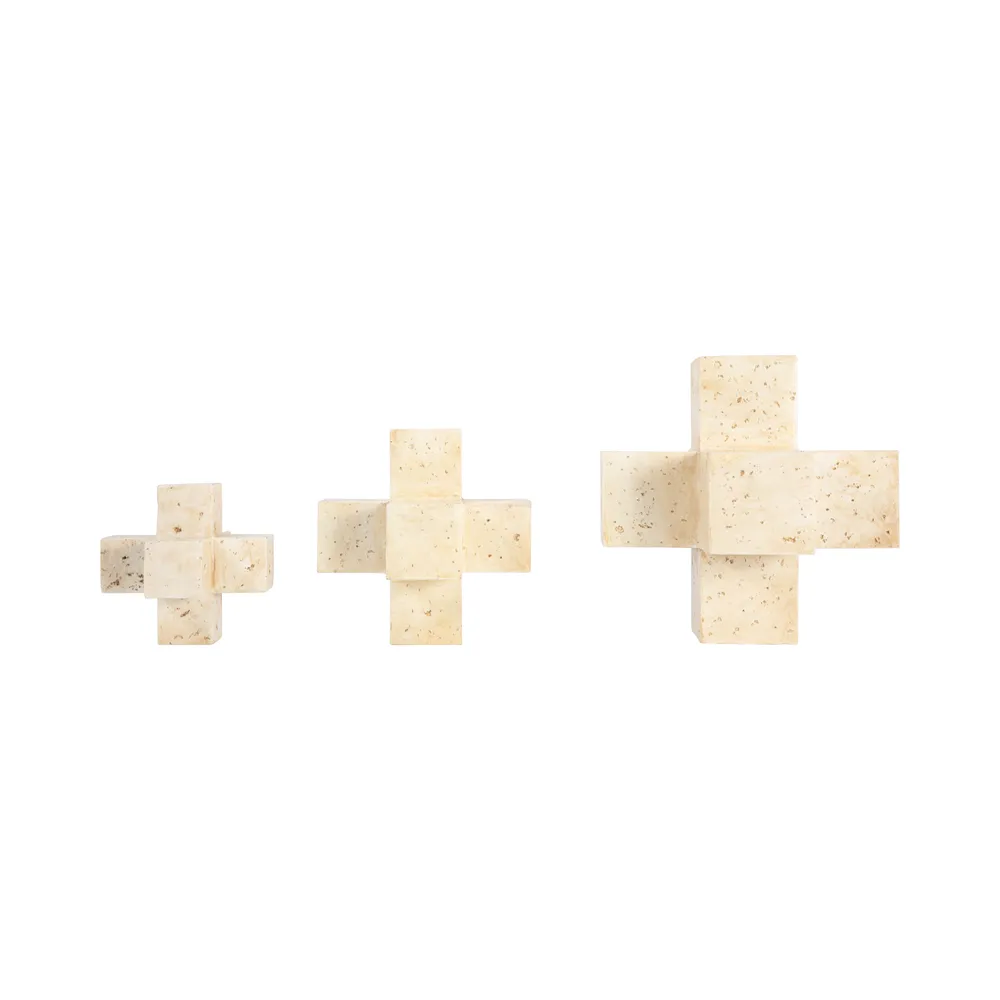 OWENHOLM SET OF 3 IVORY DECOR 10 (IN)