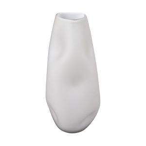 Dent Vase - Small White 1