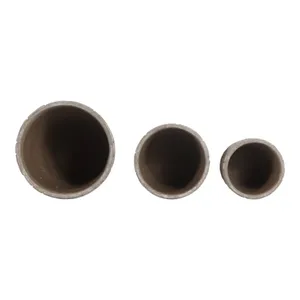 HOUSTONHAVEN SET OF 3 GRAY PLANTER 8 (IN) 8