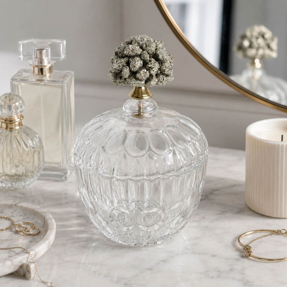 REXROSE CLEAR JAR 8 (IN)
