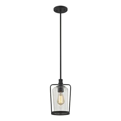 Hamel 7″ Wide 1-Light Mini Pendant - Oil Rubbed Bronze