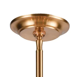 Accelerated Returns 34'' Wide 8-Light Chandelier - Aged Brass 3