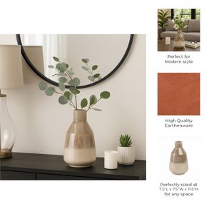 SAGEWELL BROWN VASE 12 (IN) 10