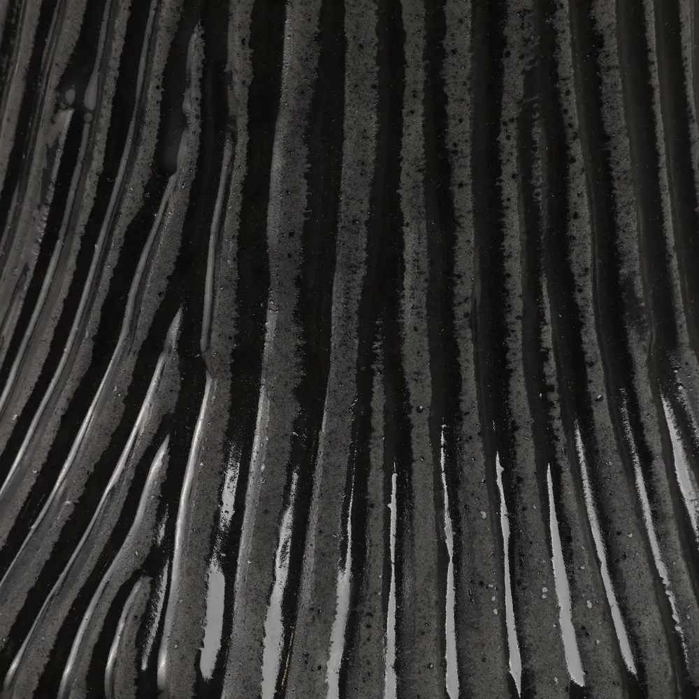 HEYDONWICK BLACK VASE 15 (IN)