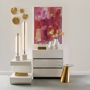 Lilypad Dimensional Wall Art - Set of 4 Gold 13