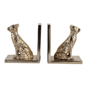 HAXTONFIELD SET OF 2 GOLD BOOKENDS 7 (IN) 4