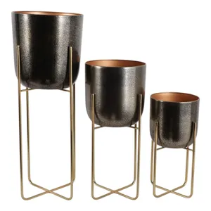 SKYECROSS SET OF 3 BRONZE PLANTER 27 (IN) 4