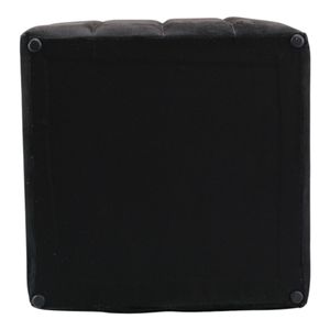 KENDALLVIEW BLACK OTTOMAN 19 (IN) 8