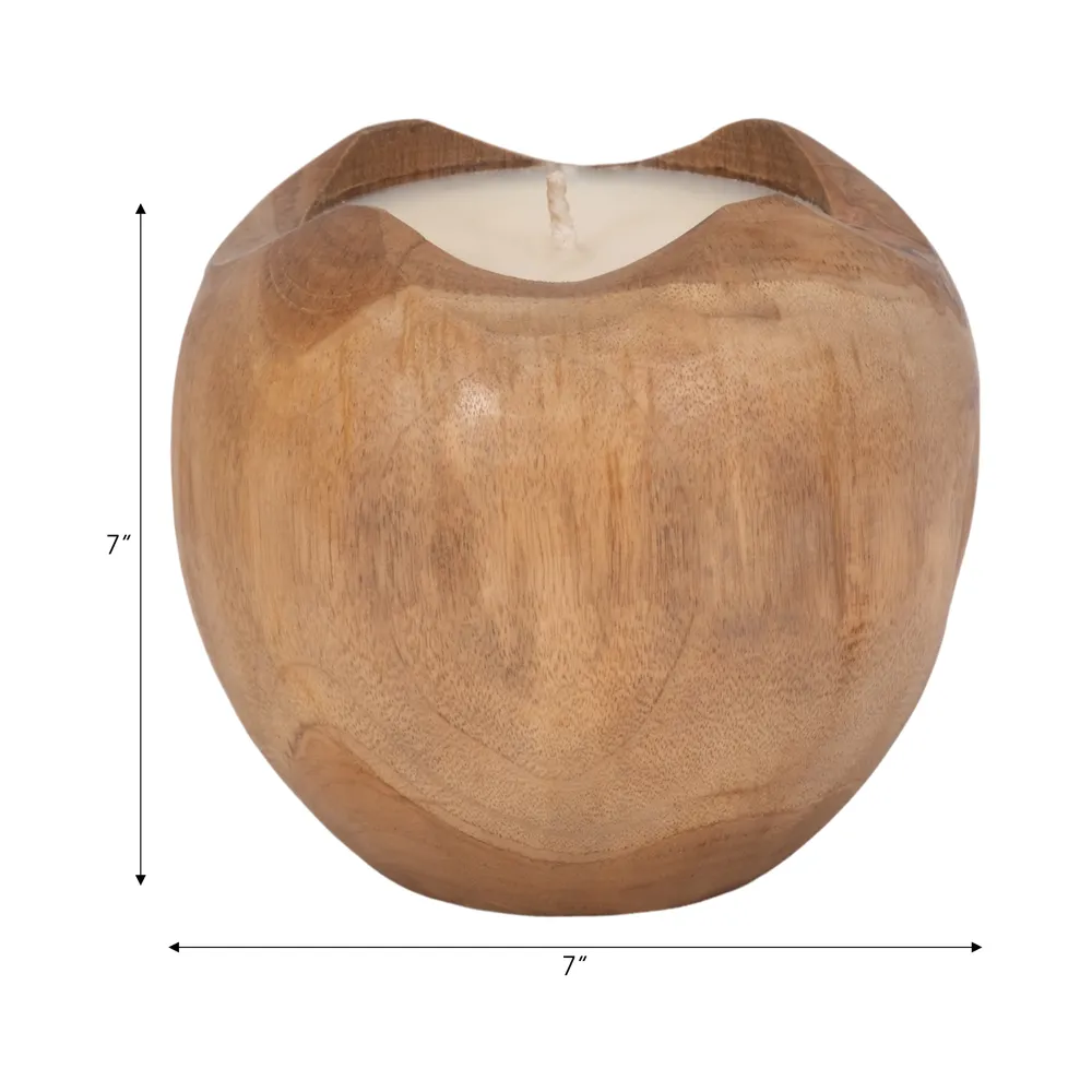 BRICEWELL BROWN CANDLE 7 (IN)