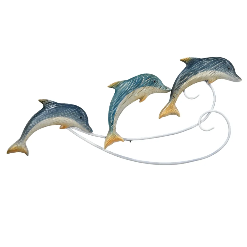 35-1/2" DOLPHIN WALL ART