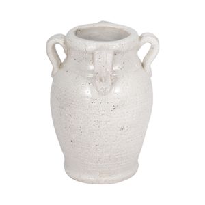 COHENWAY WHITE VASE 8 (IN) 4