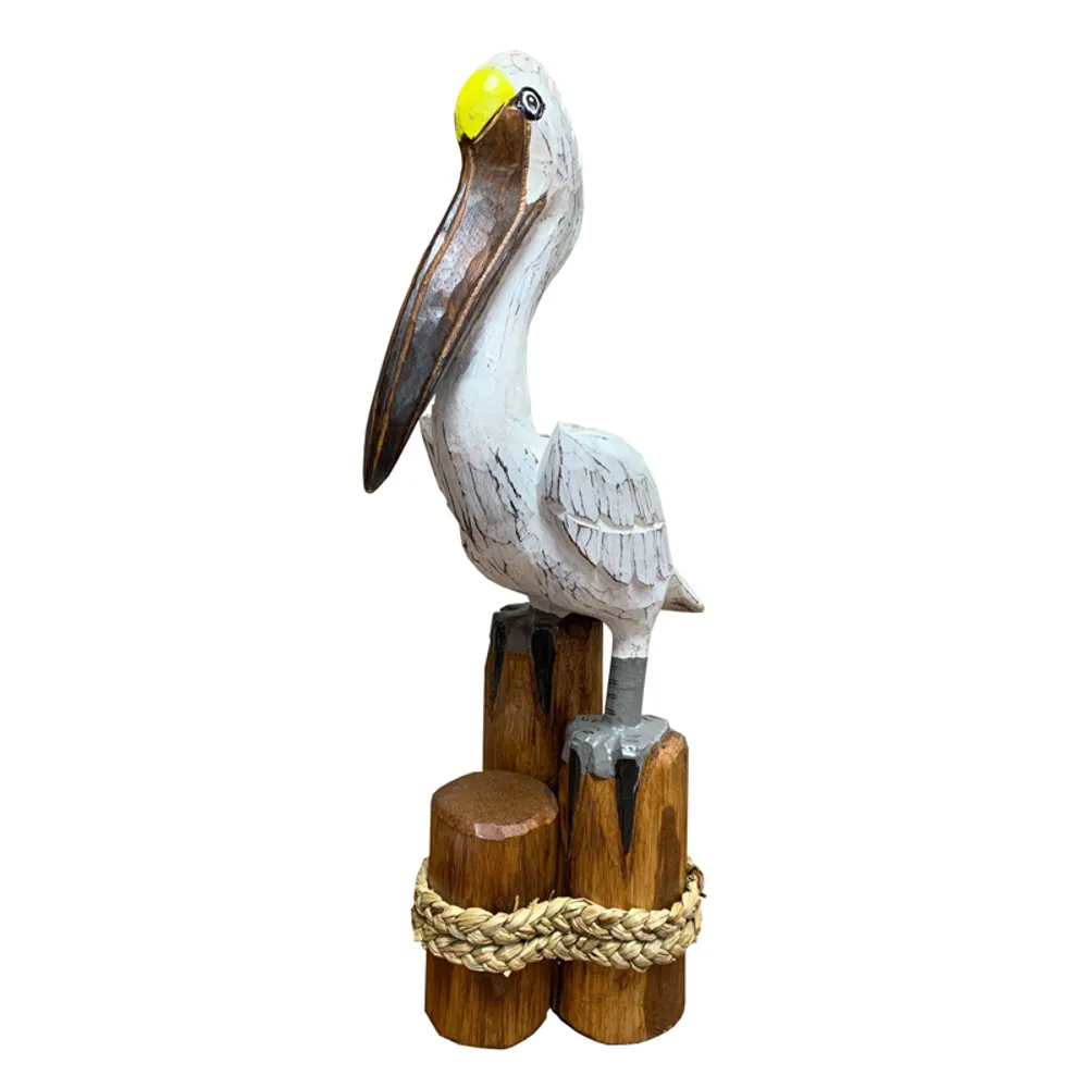 21" PELICAN ON PILING