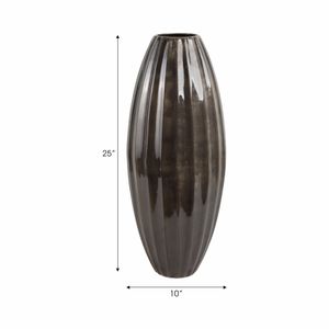 TILTONRIDGE BLACK VASE 25 (IN) 10