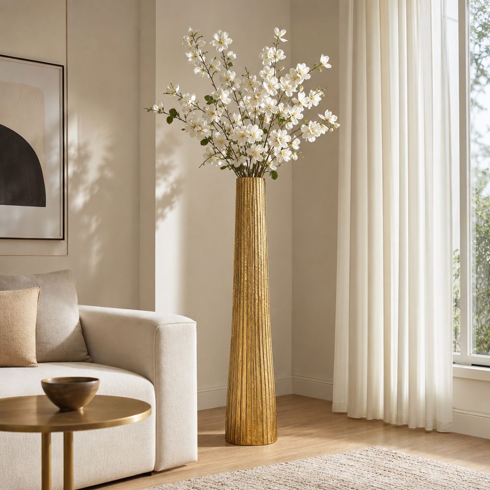 HAZENSTONE GOLD VASE 59 (IN)