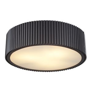 Brendon 17'' Wide 3-Light Flush Mount - Oil Rubbed Bronze 1