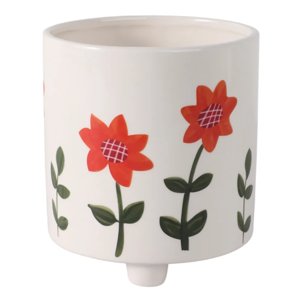 ALMAWAY WHITE PLANTER 6 (IN)