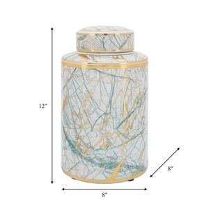 LOCHLAKE GREEN JAR 12 (IN) 8