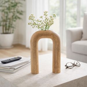 GUNNWORTH BROWN VASE 11 (IN) 12