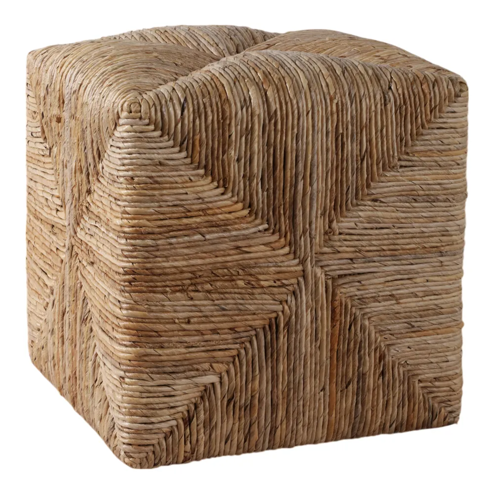 ERINWELL BROWN OTTOMAN 18 (IN)