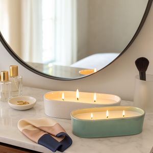 CHAPINLAND SET OF 2 GRAPEFRUIT&GINGER CANDLE 3 (IN) 12