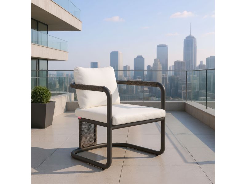 Ciel Dining Chair Ivory 10