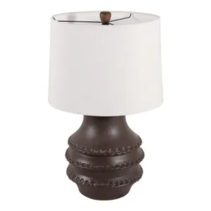 LAYLAWELL BROWN LAMP 25 (IN) 4